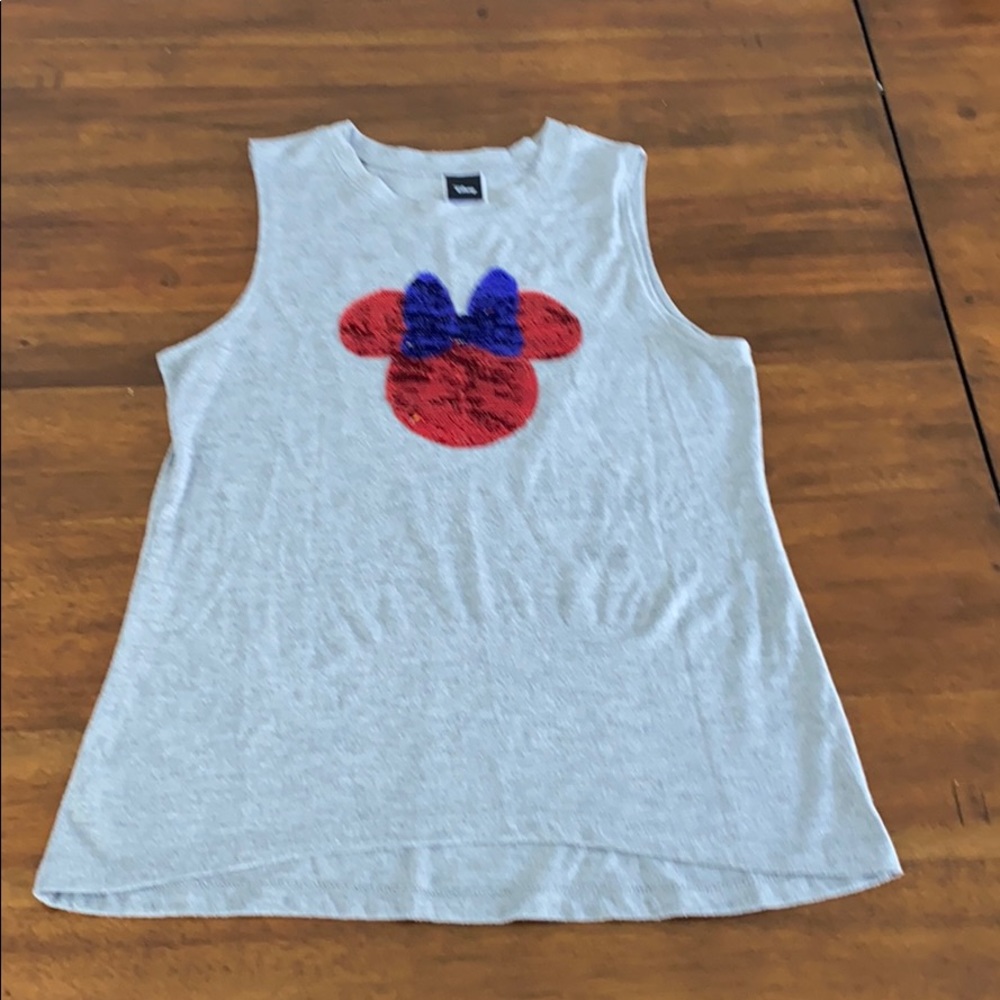Disney Mickey Mouse Tank Top, flip sequined, girl